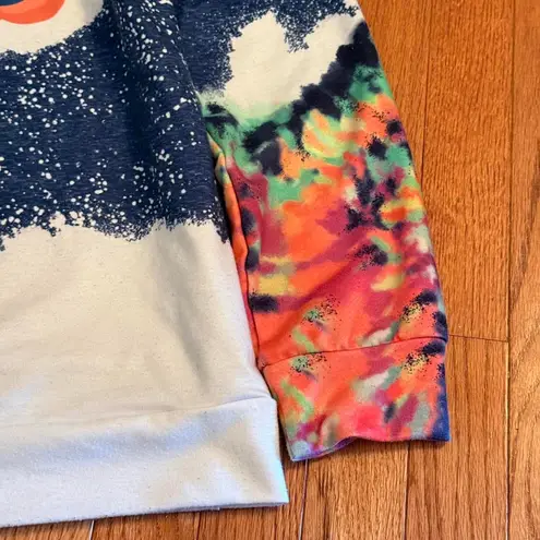 Bleached “Spooky Vibes” Tie