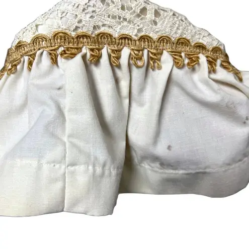 Gunne Sax Vintage 70s Prairie WEDDING DRESS Boho JESSICA McClintock COTTAGE Core