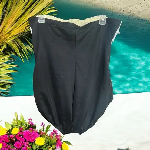 MiracleSuit 2 “magicsuit” ruffle one piece swimsuits, size 16, strapless, GUC