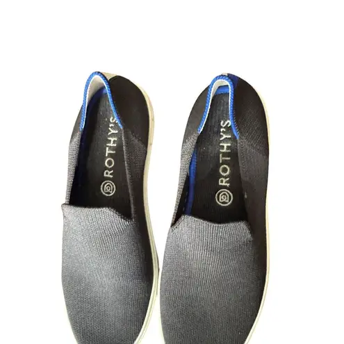 Rothy's Women's Shoes The Original Sneakers Top Slip On Flat Blue Gray Sz. 7
