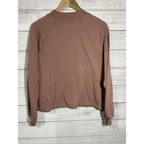 Ultra Flirt Woman's Size Medium Blush Pink Sweatshirt Pullover Long Sleeve