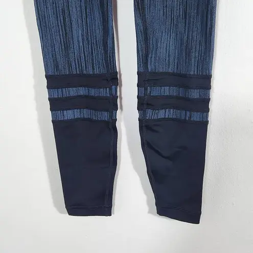 Vimmia Blue and Black Cropped Leggings NWT Size XS Storm Charge Legging