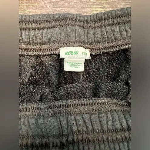 Aerie  Black Lounge Shorts