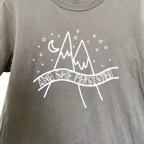 Girl Defined Inspirational Encouragement Graphic Print Short Sleeve Shirt Small