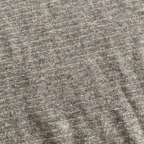 Mossimo Grey Gold Striped Basic Fitted Tank Glitter Bella Swan Elena Gilbert S