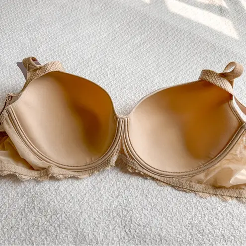 Simone Perele Caresse 3D Plunge Bra 32G Peau Rose Nude Tan Size undefined