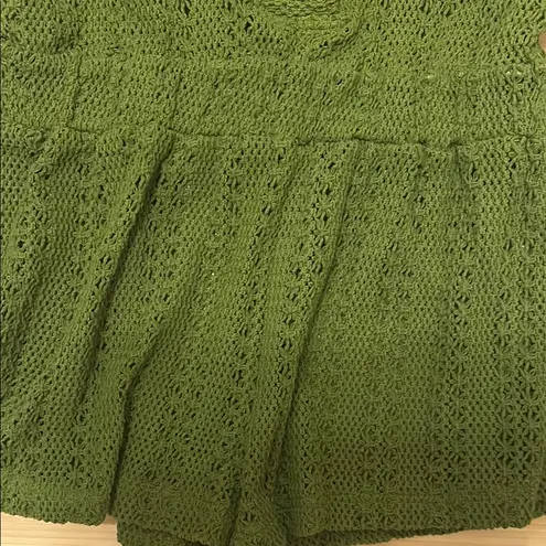 Free People NWOT Ryan Romper in sea serpent