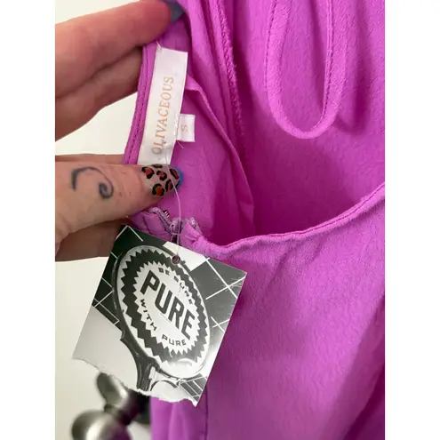 OLIVIA CEOUS NWT PINK SLEEVELESS MINI DRESS WOMENS SIZE SMALL