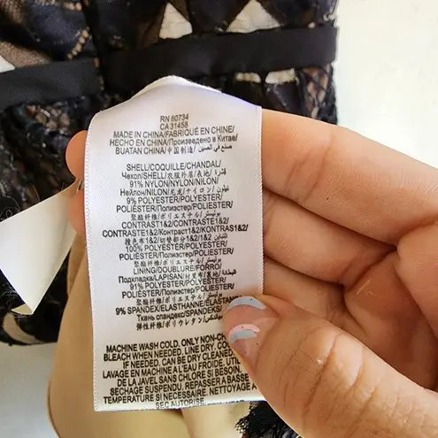 BCBGMAXAZRIA  Kailey Sleeveless A-Line Dress size 0