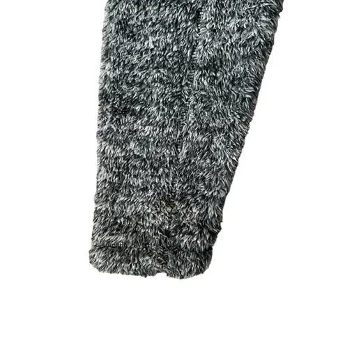 Alpine Sherpa women's M gray quarter zip pullover long sleeve zip up collared Size M