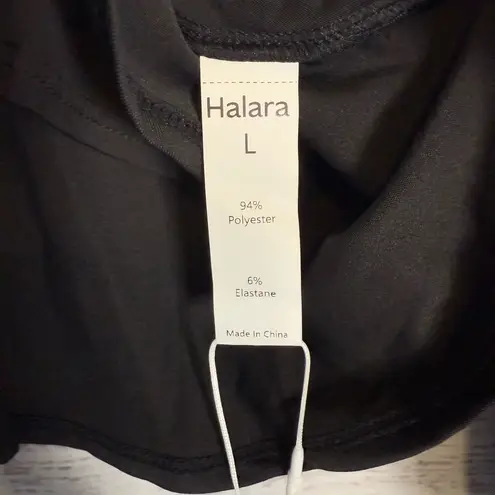 Halara Black Wrap Blouse