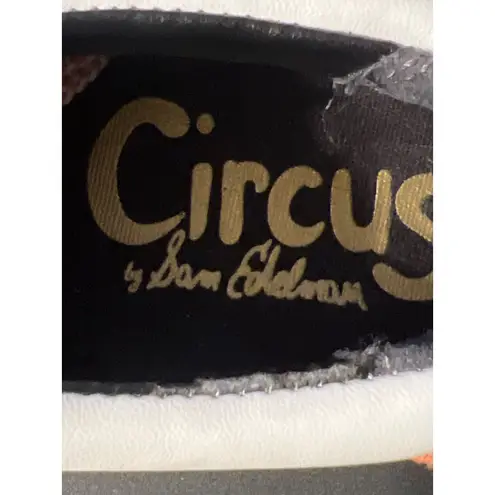 Circus by Sam Edelman Circus Sam Edelman Flamingo Embellished Sneakers Shoes White Pink Lace Up 9.5