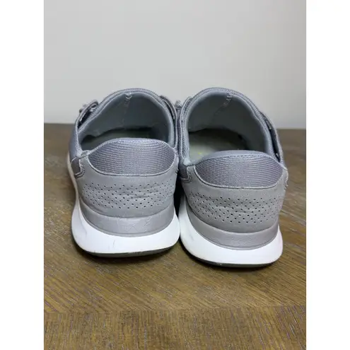 Kizik Women's Lima Gray Knit Lace Up Sneakers Shoes Size M 8.5 W 10