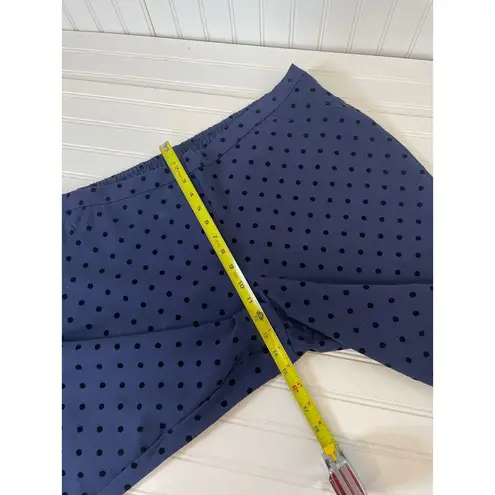 Isaac Mizrahi Live! & Evie Bow Blouse & Flocked Polka Dot Ankle Pants Bundle 3X