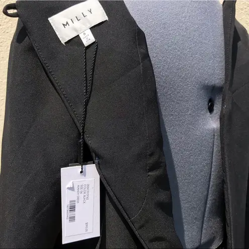 Milly Mandy Black Bell Sleeve Dress size 6