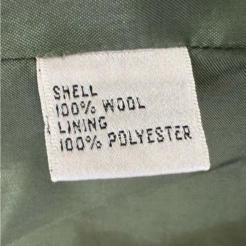 Talbots  Forest Green Women's 100% Wool Blazer Sz 10