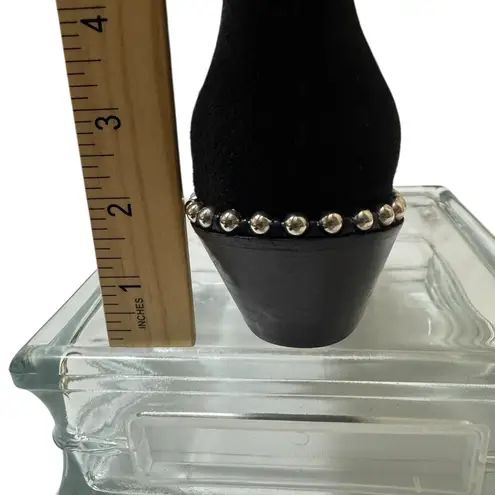 Zadig & Voltaire Black Booties with Silver Detailing