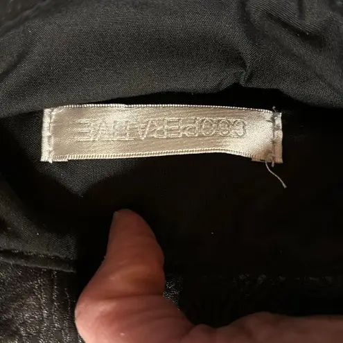 Cooperative Crossbody Bag, Black, 6"x5", 24" drop