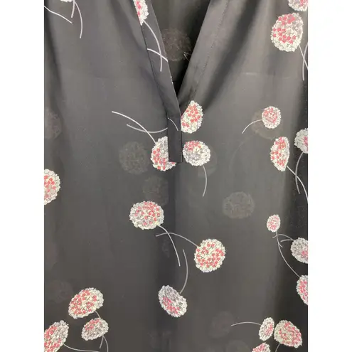 danielrainn Black Floral Print V