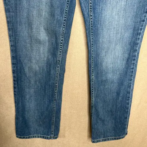 J.Jill  Women's Blue Denim Straight Jeans Size 8 Front & Back Pockets