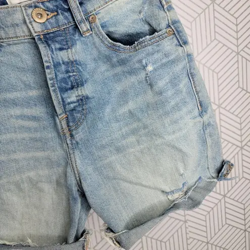 Pistola Devin High Rise MomCuff Shorts Sz 25