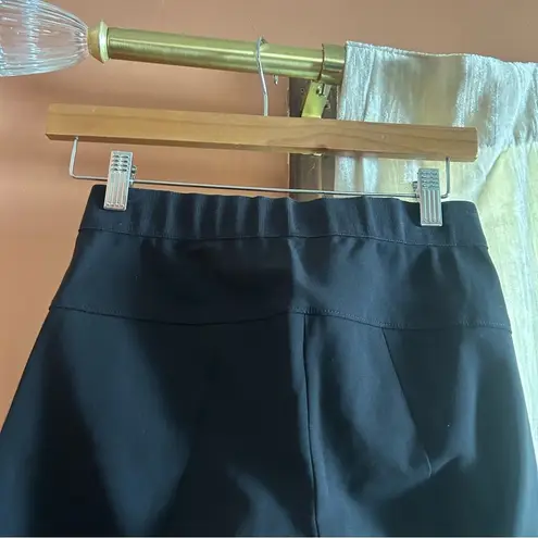 Veronica Beard Pull On Dress Pants Skinny Trousers Elastic Waist Black Size 0
