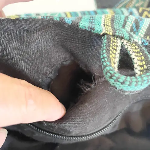 Royal Collection Hippie Hobo Bag Lotus Flower Crossbody Shoulder Bag Bohemian Blue