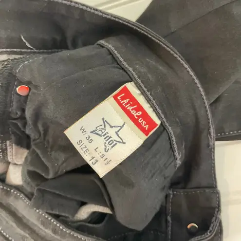 L.A. Idol USA & Kim Gravel Womens Mid Rise Jeans and Pullover Hoodie Size L & 13 Black Size L