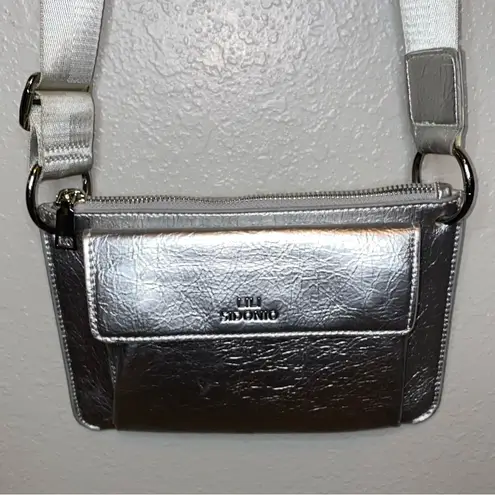 Molly Bracken Lili Sidonio X Silver Crossbody Bag