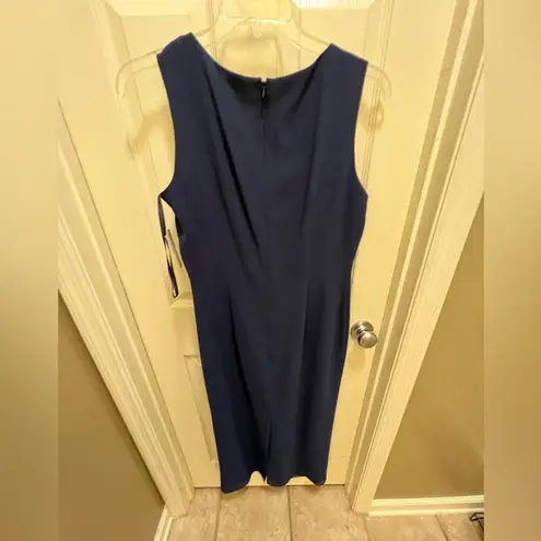 R & M Richards 2 piece jacket dress, maxi length. Color is Slate. Size 14. NWT