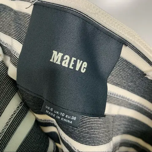 Maeve Anthropologie Crosswise Flare Bandage Dress Size 6