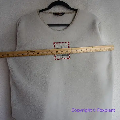 Woolrich fleece sweater Christmas tree , women size 42