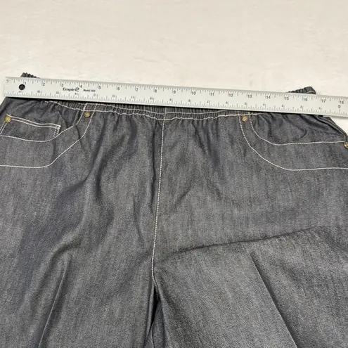 Black Relaxed Fit Jeans with Comfortable Style Size 14