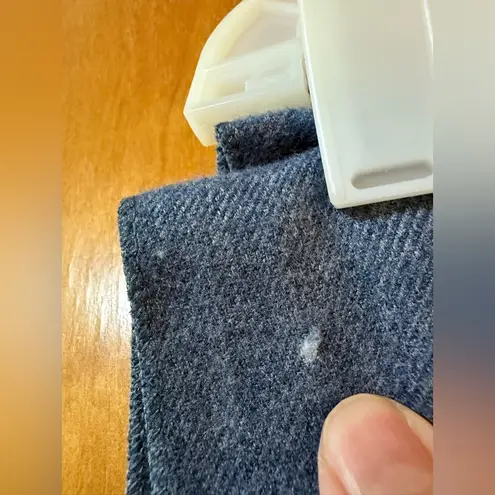 Soft Surroundings Long Scarf Blue Abstract Geometric Lines NWT With FLAWS