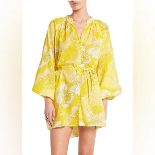 Faithfull the Brand NWT Lucita Smock Dress La Frana Floral Print M/10