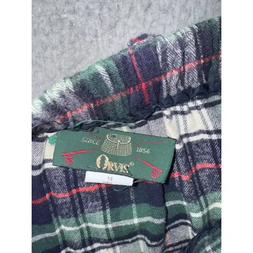 Orvis Vintage Maxi Skirt Women 14 Made In USA Modest School Teacher Academia