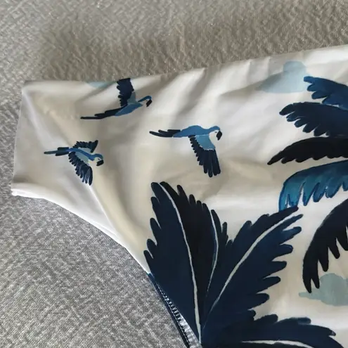 Farm Rio Dream Sky High Waisted Bikini Bottom, Size large , $95