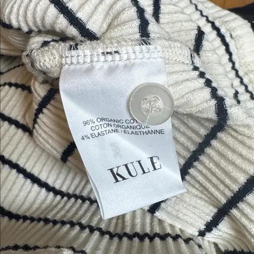 Kule Cream and Black The Berri Dress S