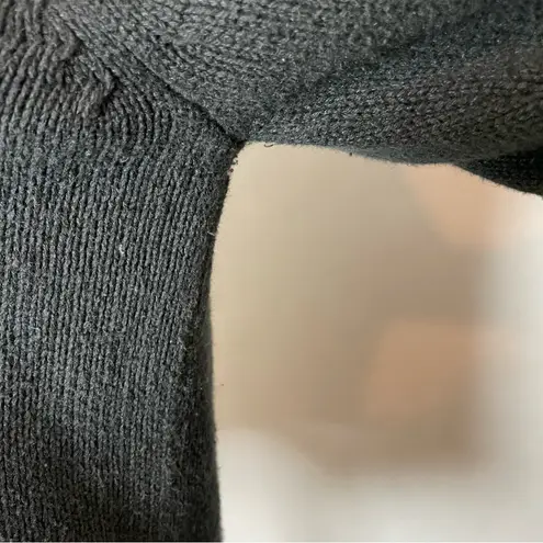 Vintage Christmas Cardigan 3D Ugly Xmas Sweater Party Birds Nest Embellished Sm Black