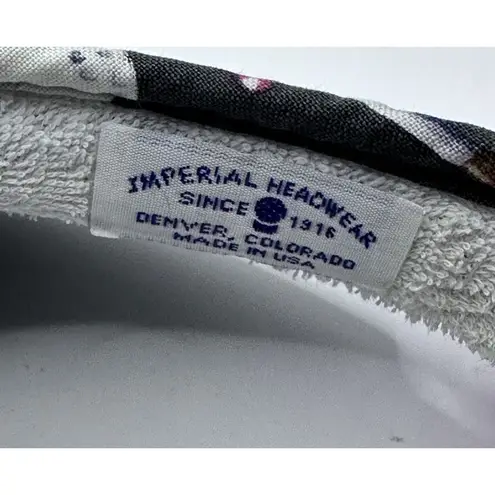 Imperial Headwear Golf Outdoor Visor Vintage Sweatband USA