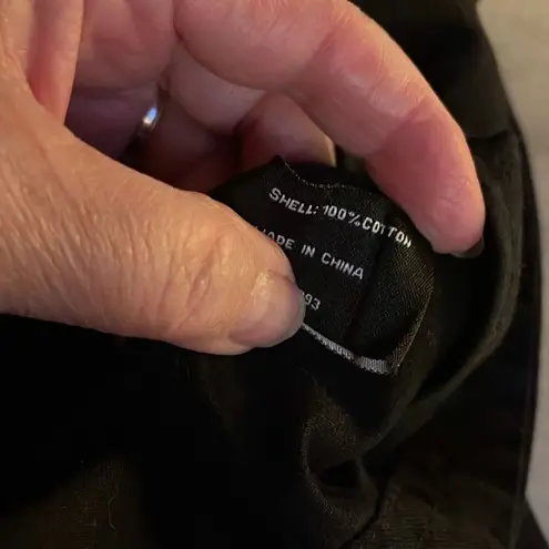 Coffeeshop size M 100% cotton Aztec print drawstring waist jacket. Black Size M