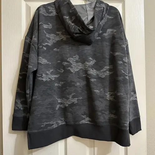 Athletic Works Women’s Camo Grey Camouflage Sweatshirt Hoodie By  Size XL (16-18)