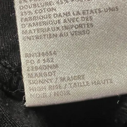 L'Agence L’Agence Margot skinny high rise 28 Noir retail‎ $245