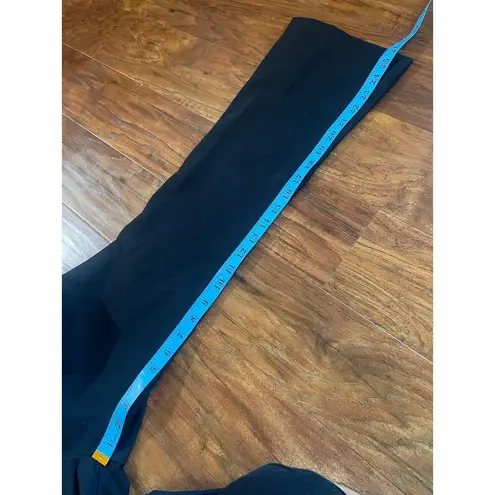 DEREK LAM 10 CROSBY Cropped Embroidered Flare Trouser w Rainbow Size 4 Black