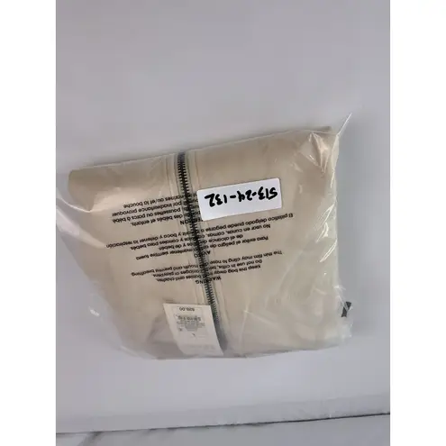 A New Day  Cream Zip Front Hoodie Women's Size Large L Soft Lightweight Jacket - Image 7