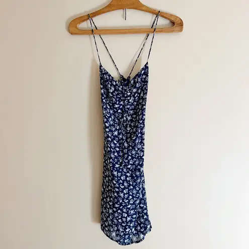 Boutique Sky To Moon Navy & White Floral Mini Dress