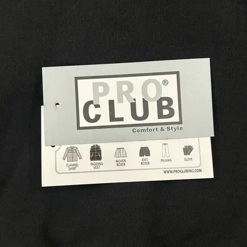 Pro Club Heavyweight Black Skater Essentials Pullover Hoodie Sweatshirt Size M. Size M