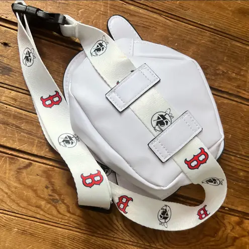 Snoopy Peanuts Red Sox waist Bag with Strap White