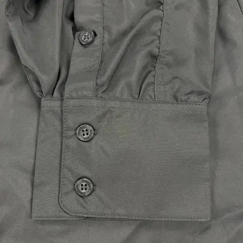 Reebok x Cardi B Black Long Ruched Sleeve Side Cutout Active Shirt NEW Size 3X