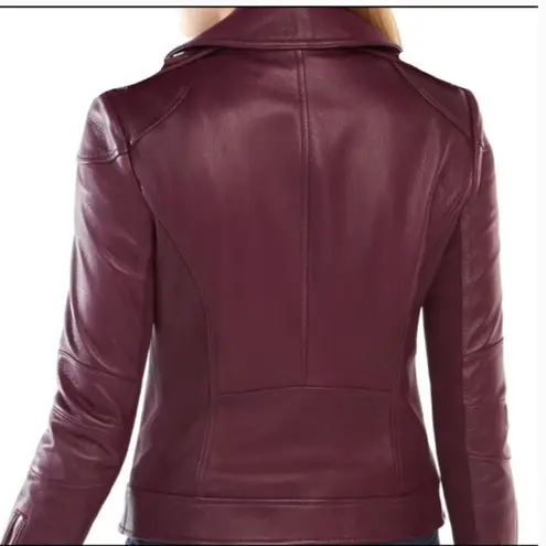 BCBGMaxAzriaLeather Motto Jacket